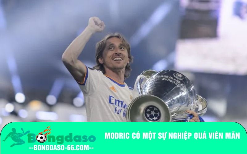 Modric có một sự nghiệp quá viên mãn