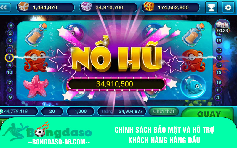 Chính sách bảo mật và hỗ trợ khách hàng hàng đầu