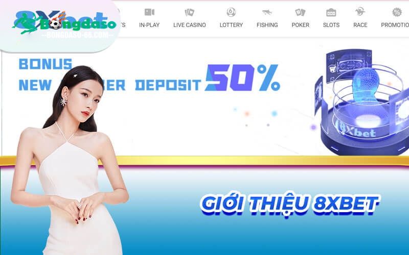 Giao diện thân thiện khi giới thiệu 8XBET